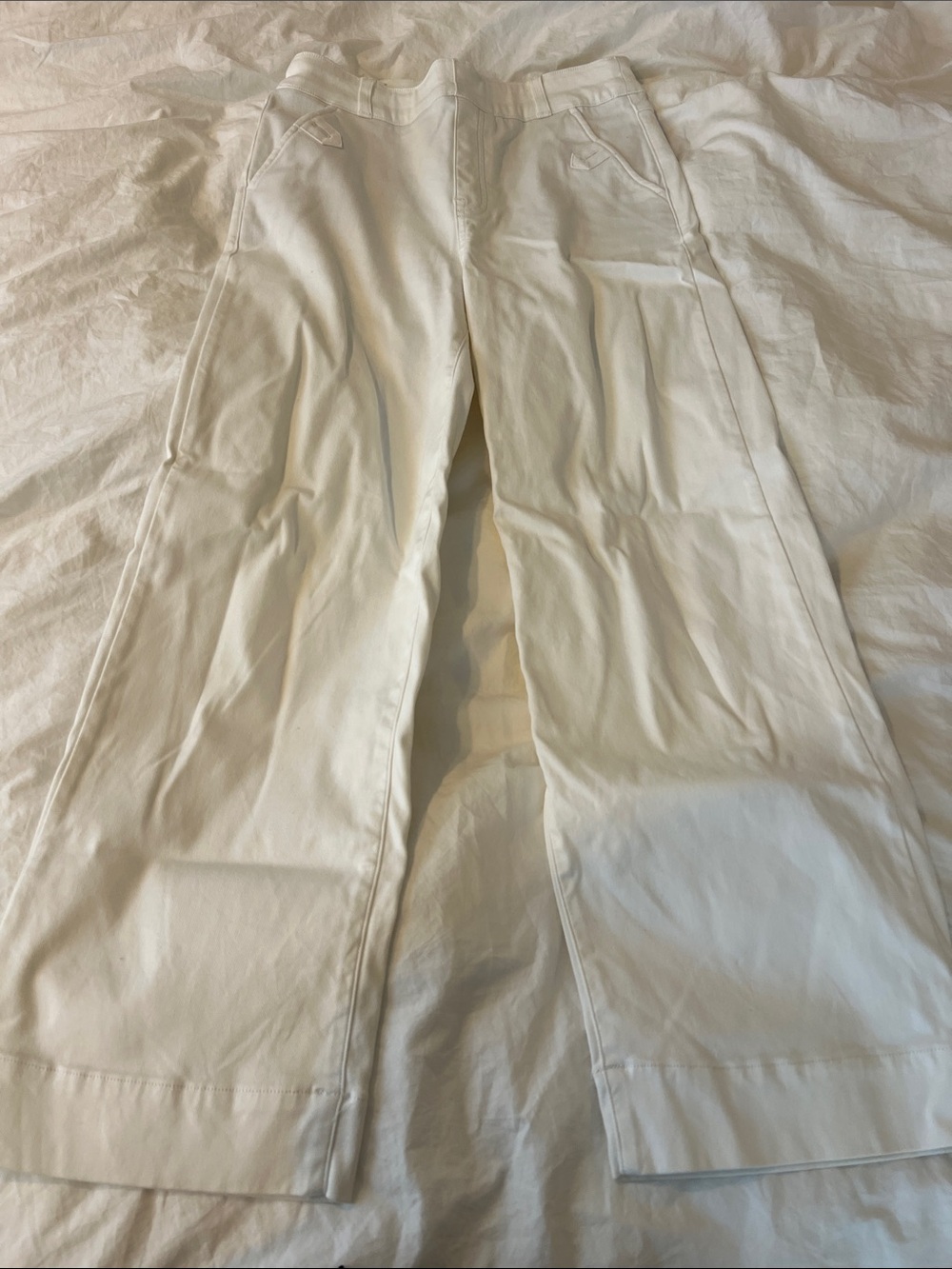 Women’s Spanx White Straight-Leg Pants